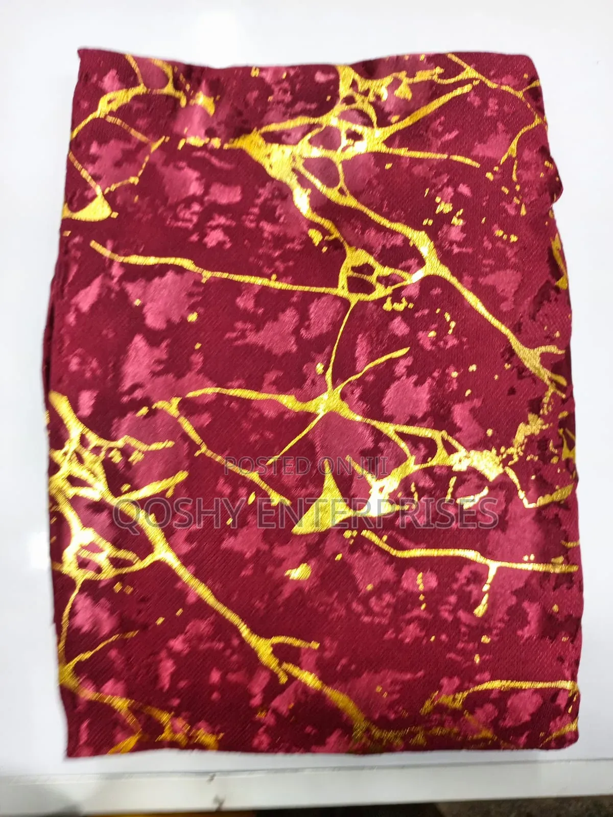 Heavy Blackout Marble Curtains 1.5m*2 + Sheer 3m