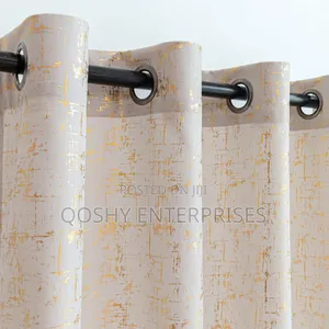 Heavy Blackout Marble Curtains 1.5m*2 + Sheer 3m