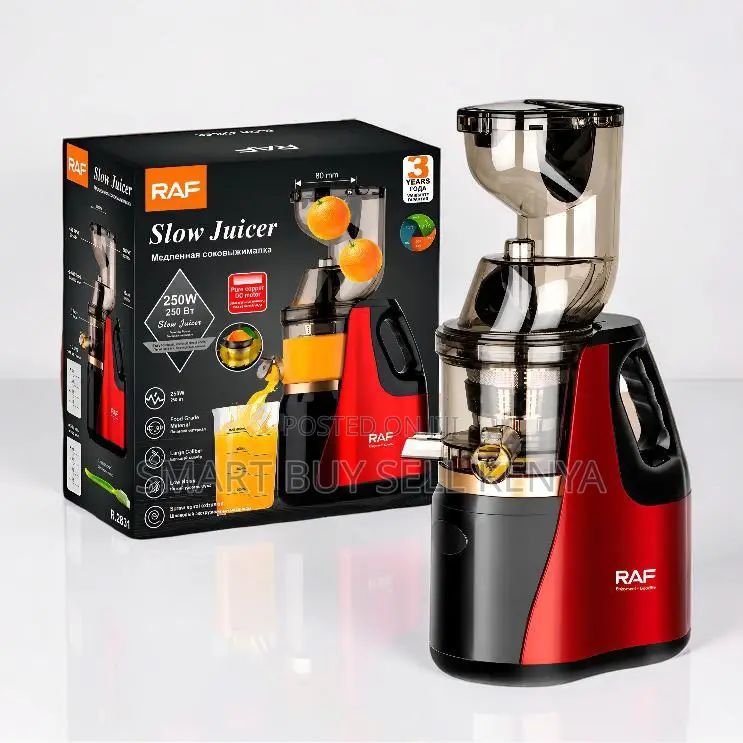 Powerful Motor Raf 400ml Slow Juicer Juice Extractor