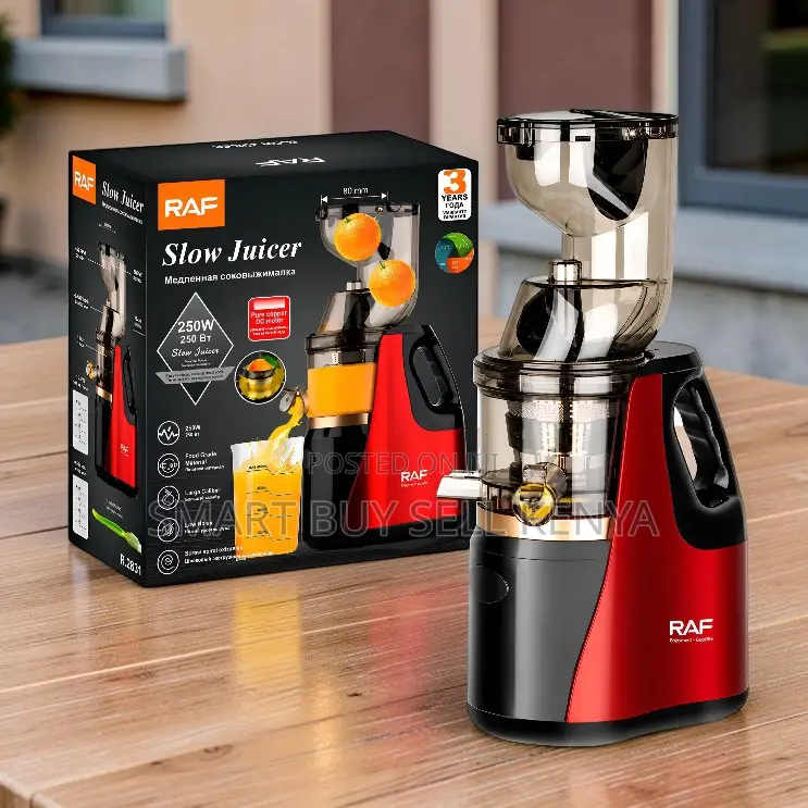Low Noise Operation Raf 400ml Slow Juicer Juice Extractor