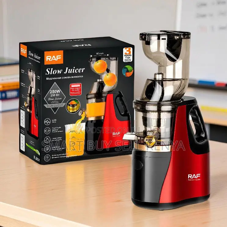 Durable Construction Raf 400ml Slow Juicer Juice Extractor