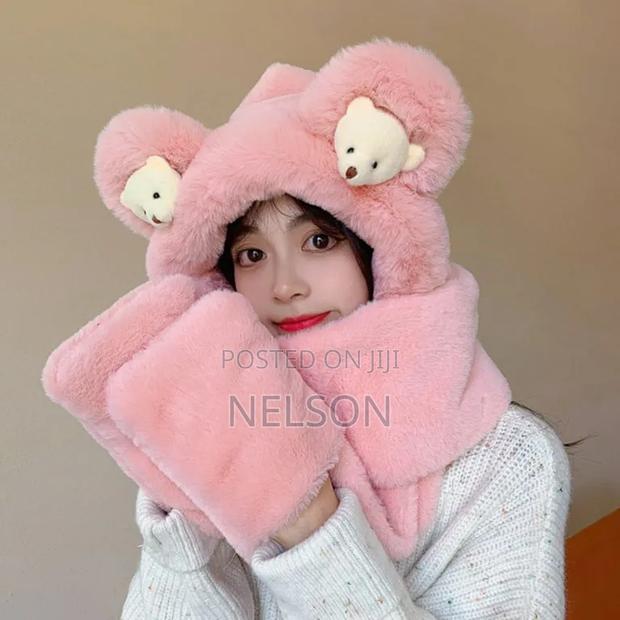 Cartoon Themed 3 in 1 Winter Set Pach - thumbnail 2
