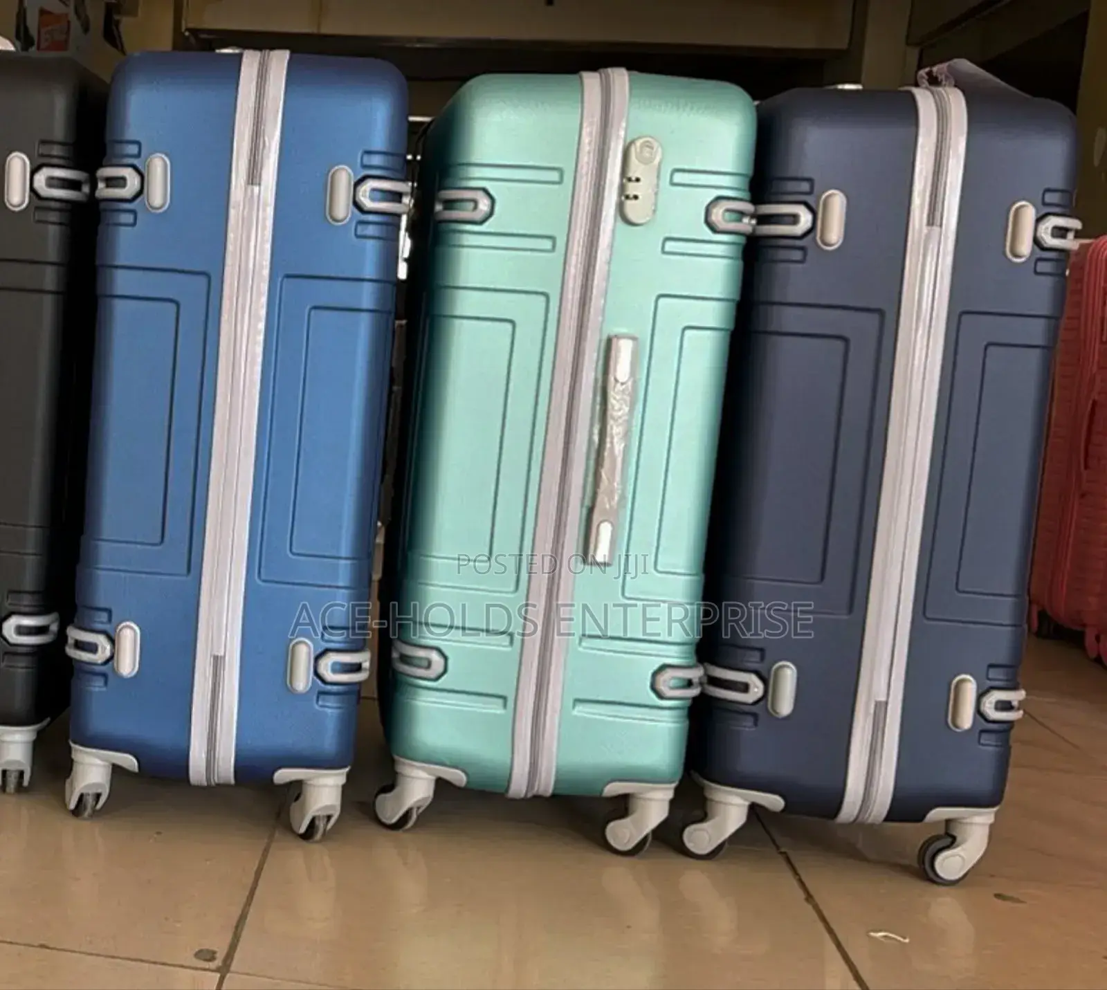 3-in-1 Quality Fibre Suitcase Set – Multi-Color | Durable Stylish