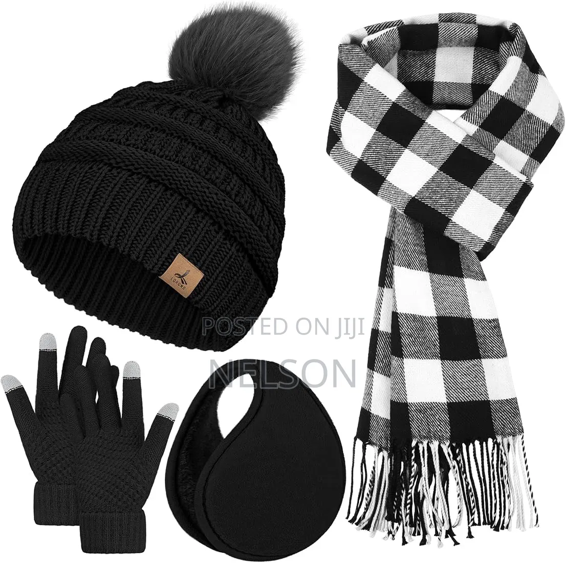 Warm Scurf Set With Leg Warmer