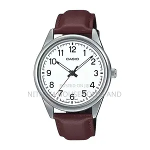 Casio MTP-V005l-7b4 Leather Strap Watch for Men