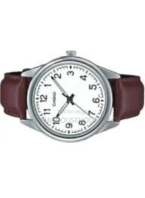 Casio MTP-V005l-7b4 Leather Strap Watch for Men