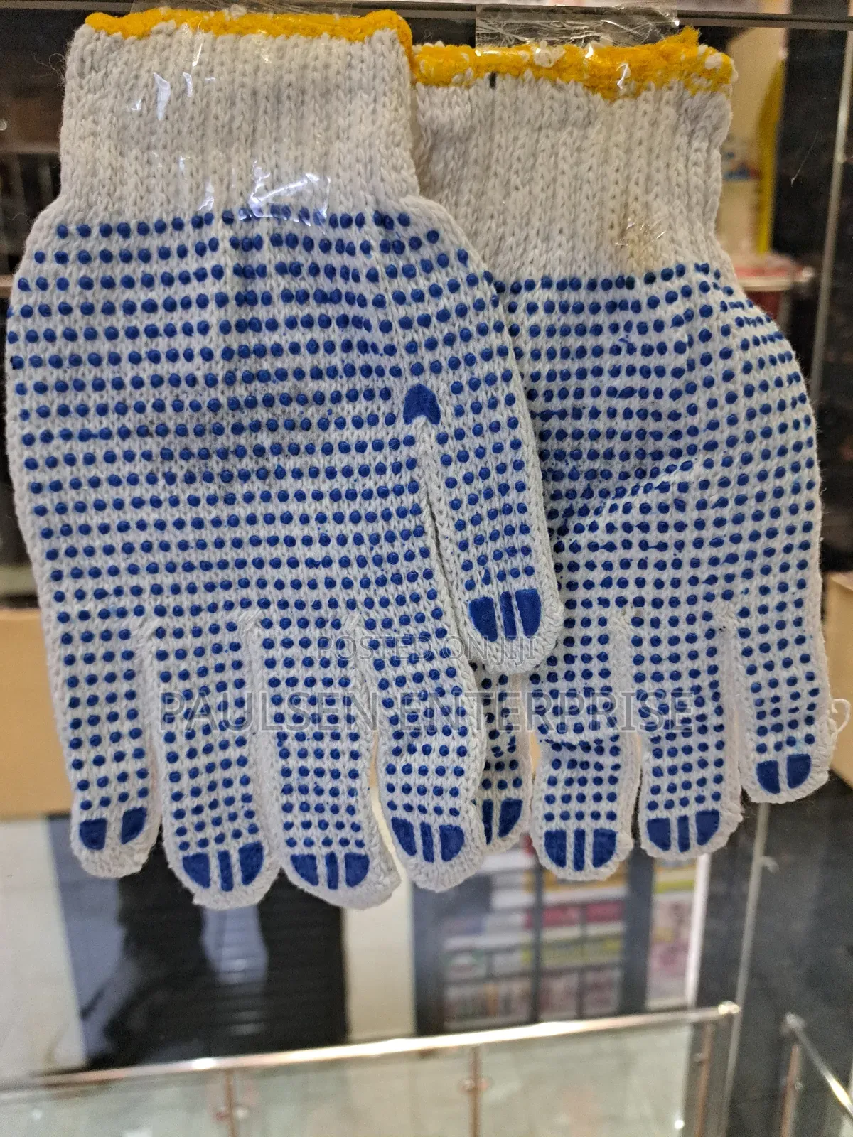 Cotton Dotted Gloves