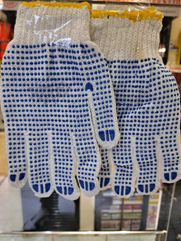 Cotton Dotted Gloves - thumbnail 2