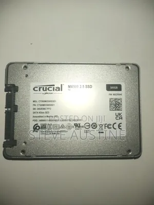 Crucial 2.5 SSD 500gb