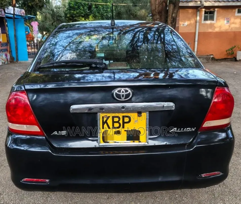 Toyota Allion 2006 Black