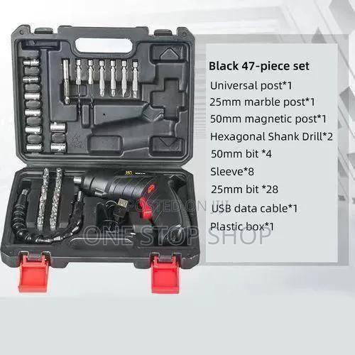 Reacheargeable Electric Screwdriver Kit For Home,Diy Project