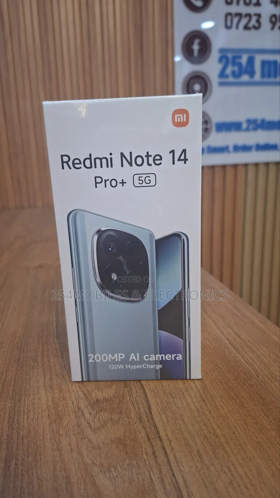 New Xiaomi Redmi Note 14 Pro+ 5G 256 GB Black