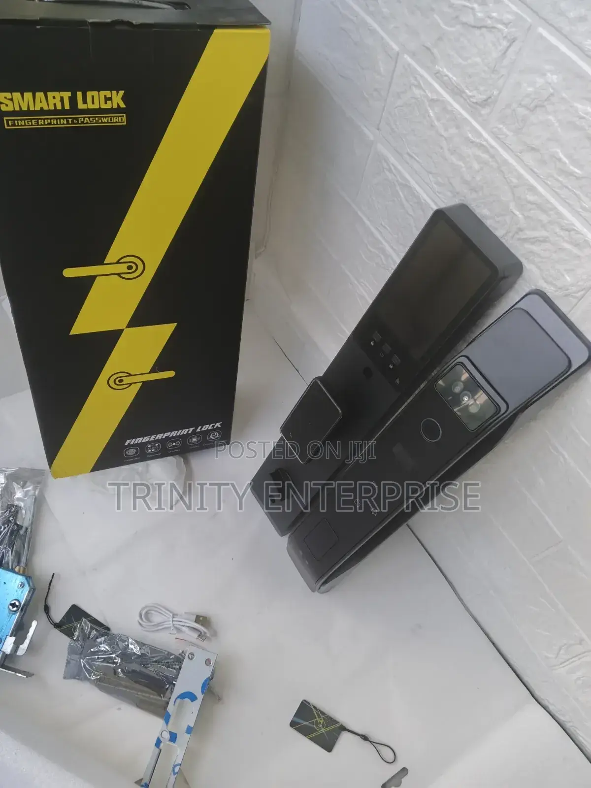Smary Lock Face Recognition Door Lock Biometric Password Fingerprints