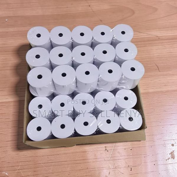 Strong Core 50 Pieces 80mm by 80mm by 13mm Thermal Paper Rolls