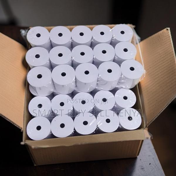 Premium Surface Finish 50pcs 80mm by 80mm by 13mm Thermal Paper Rolls