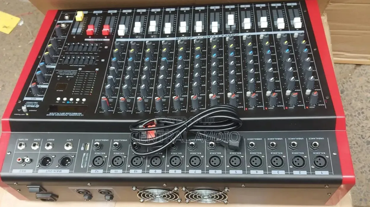 PMX 12 Omax 12channel Powered Mixer
