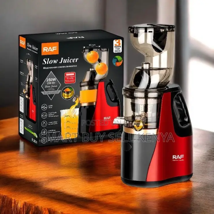 Efficient Juicing System Raf 400ml Slow Juicer Juice Extractor