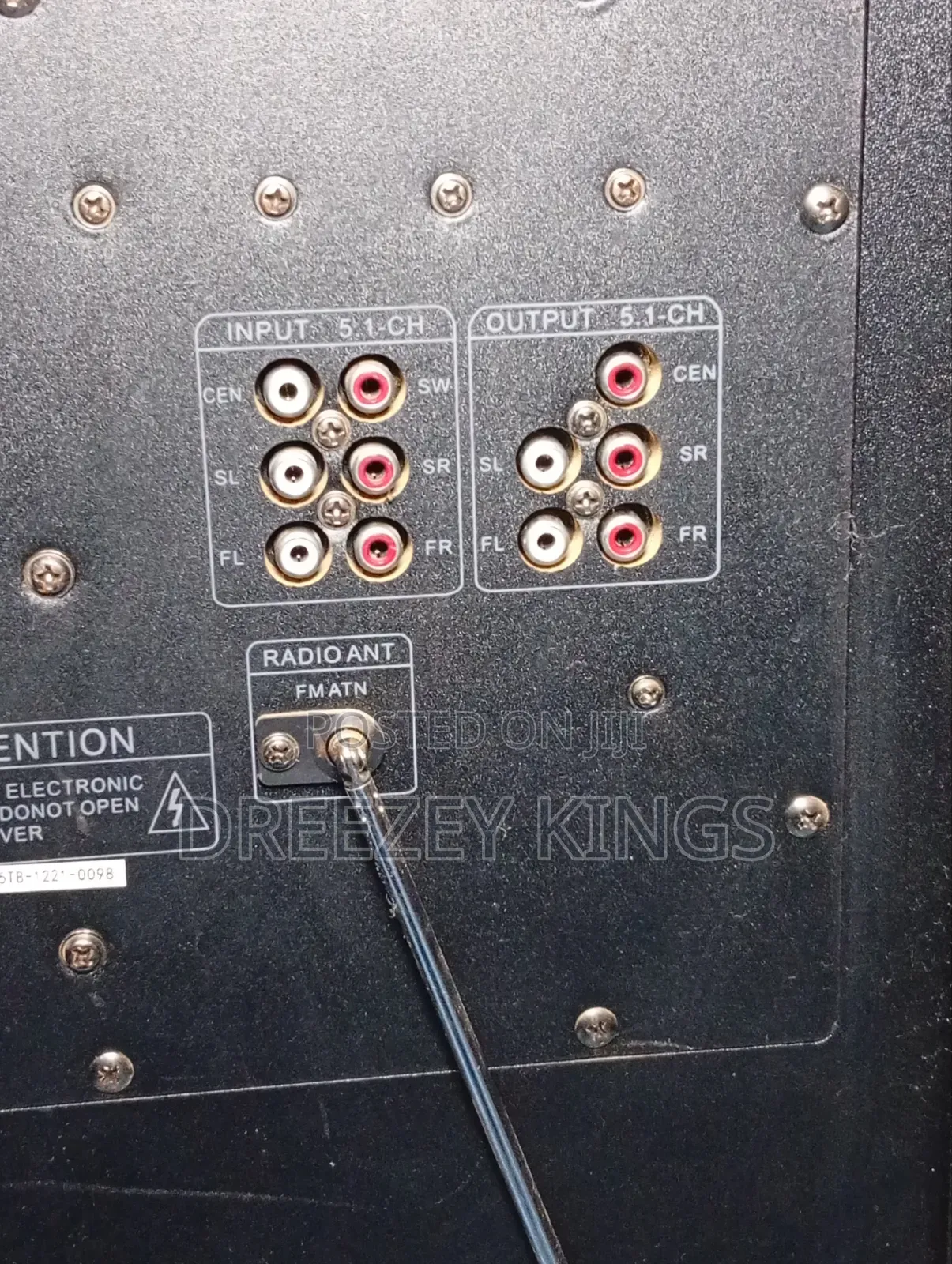 Armco 5.1ch Head Unit Only + Remote