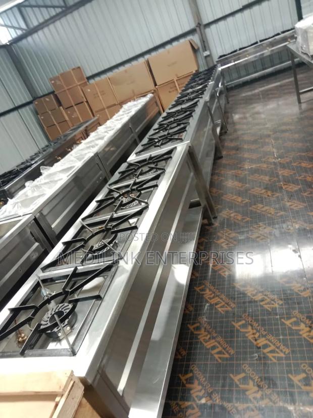 Commercial 4-Burner Cooker Modern Ss 304