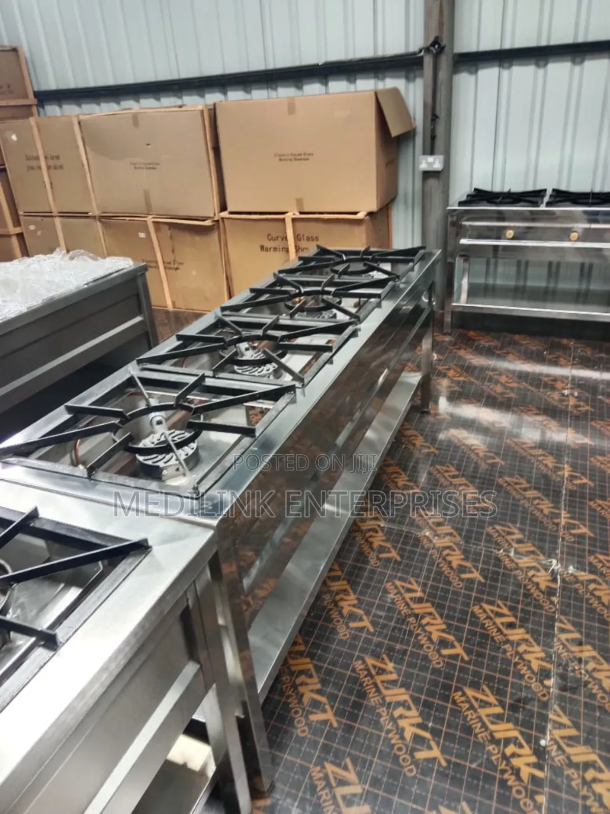 Outlay Ss Stainless Steel 4 Burner Cooker