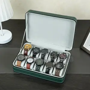 10 Slots Watch Organizer/Storage Box (R/T