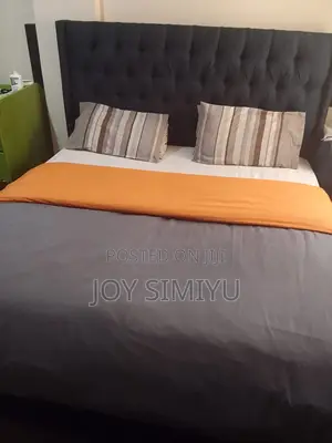 King Size 6 by 6 Tufted Bed for Sale