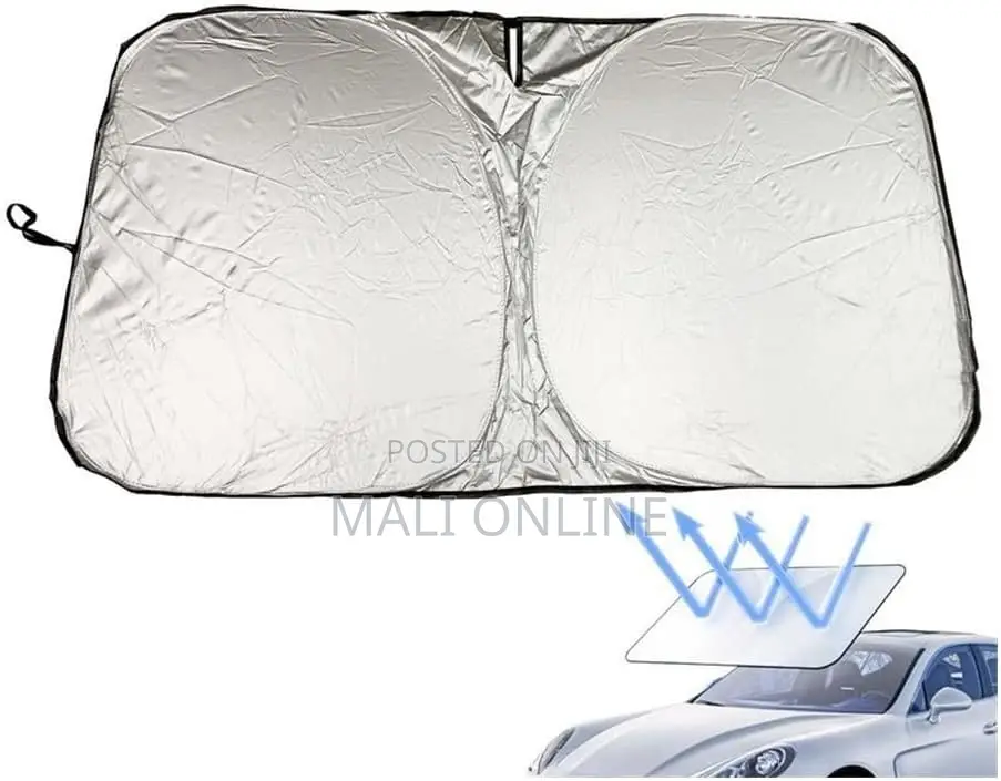 Car Windscreen Sun Shade Retractable Uv Block Umbrella