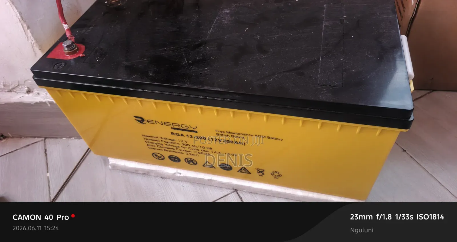 Solar Battery 200ah