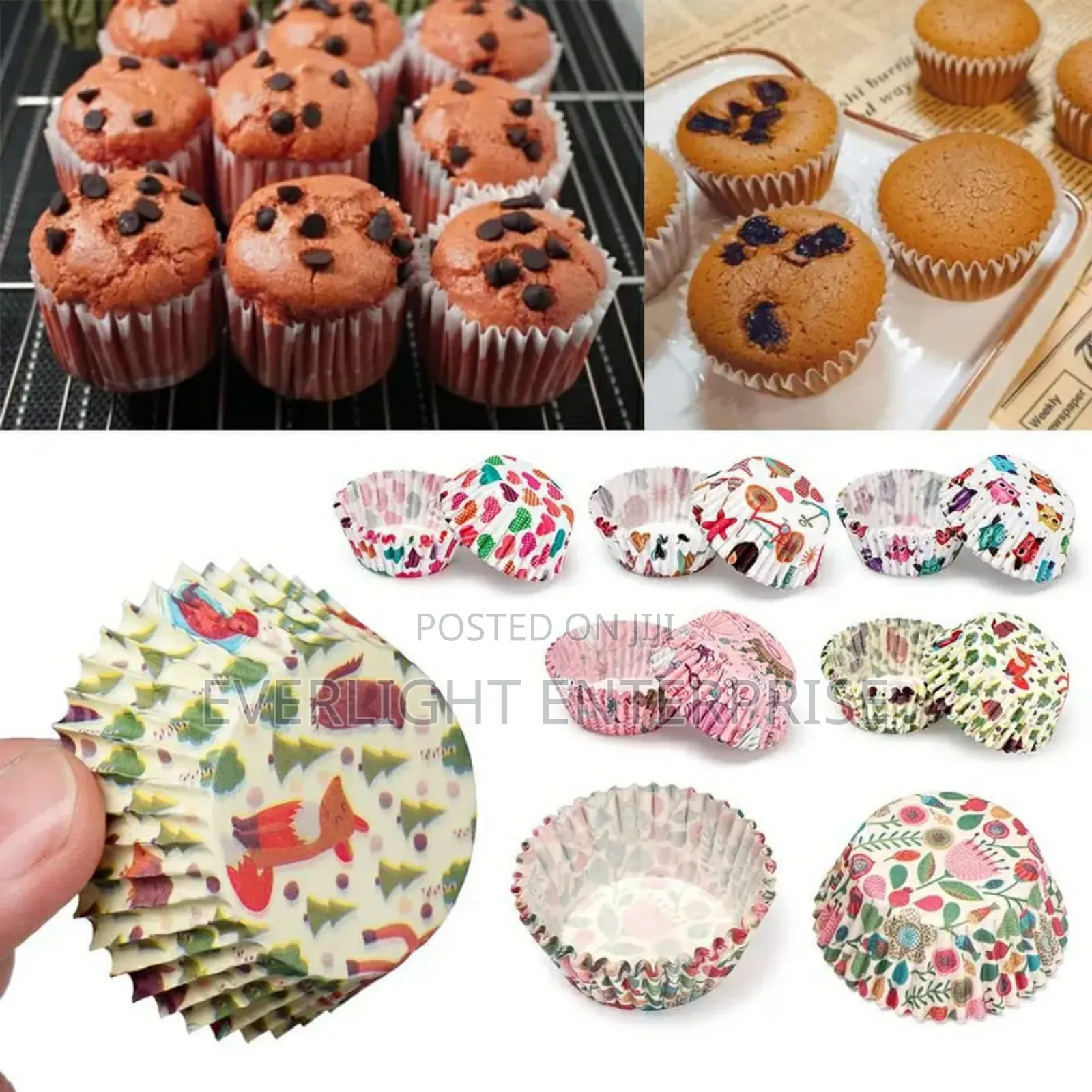 *Disposable Cupcake Paper Insert of 50pcs