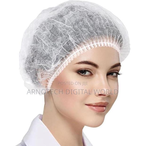 Disposable Non-Woven Hairnets,Protective Hair Head Covers - thumbnail 3