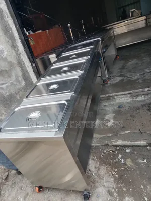 Customized 5-Insert Food Warmer
