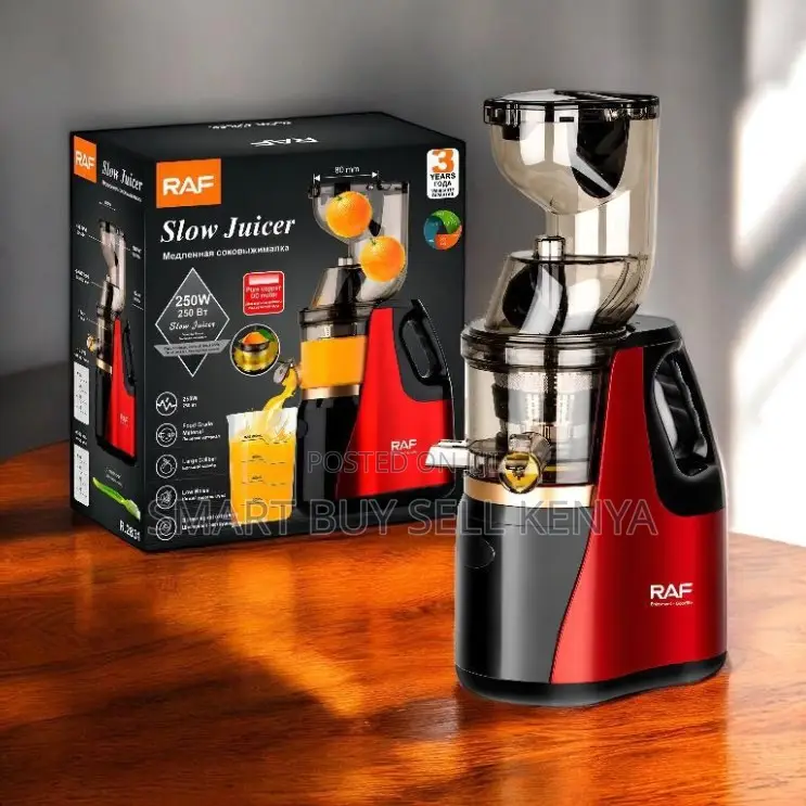 Long Lasting Quality Raf R.2831 400ml Slow Juicer Juice Extractor