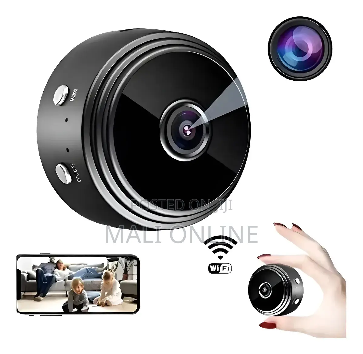 A9 Mini Wifi Nanny Camera Hd Hidden Spy Cam Motion Detection