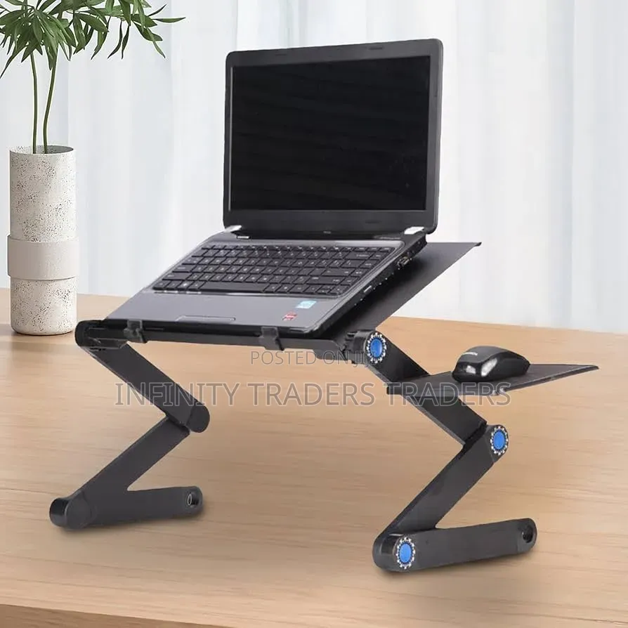 *Laptop Stand With Mouse Rest and Fan