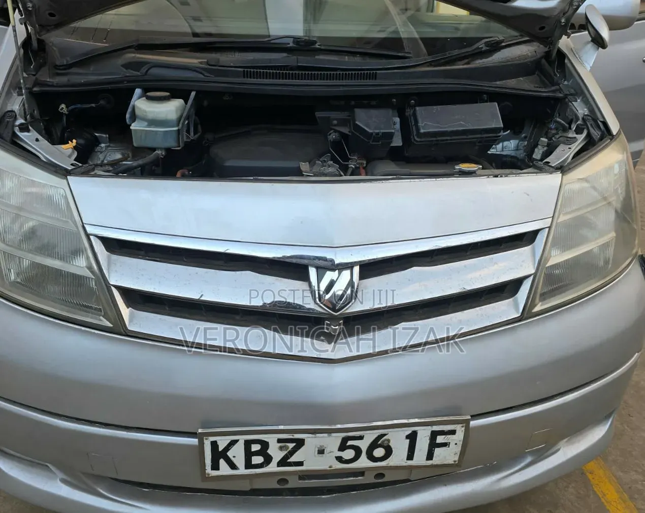 Toyota Alphard 2007 Silver