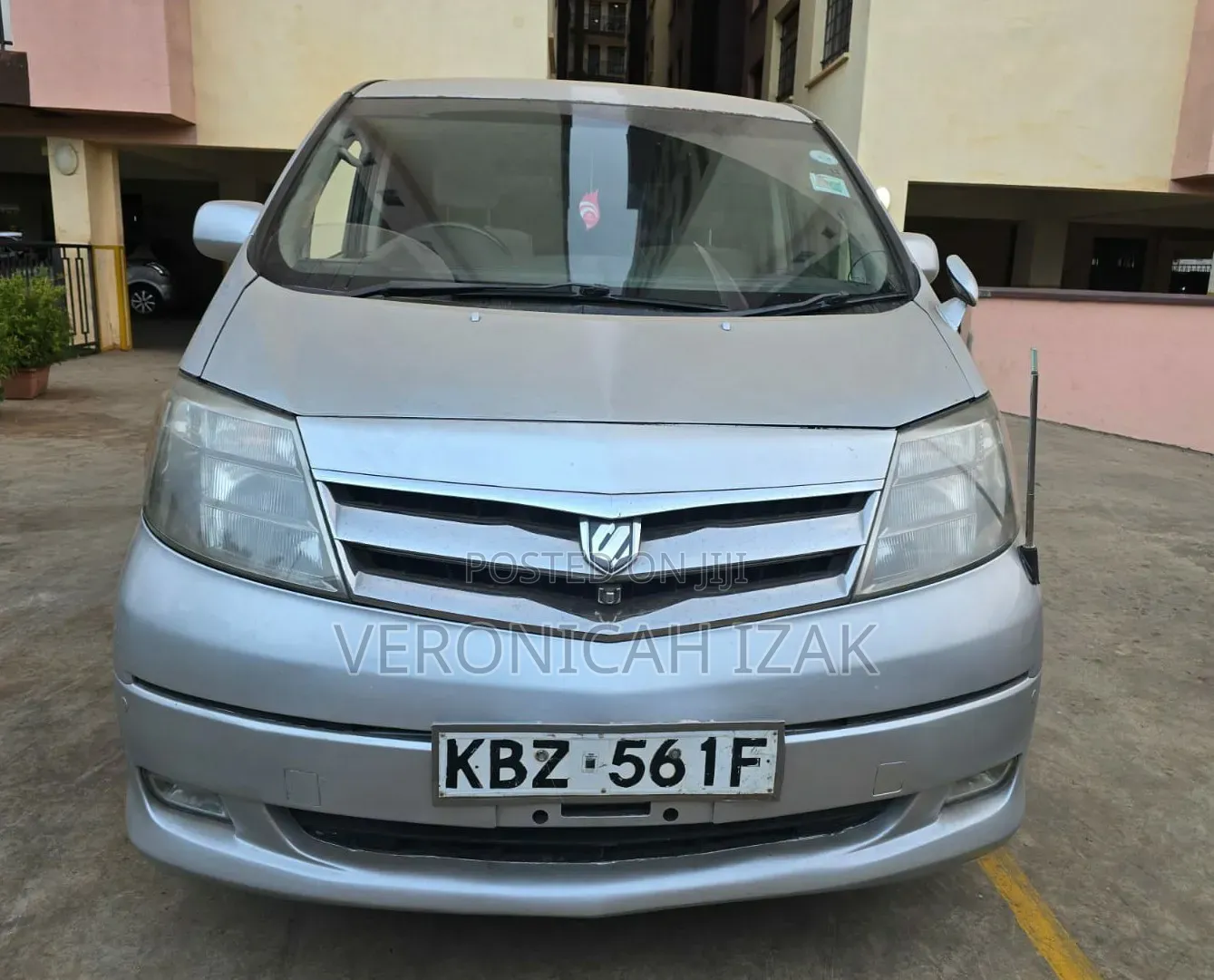Toyota Alphard 2007 Silver