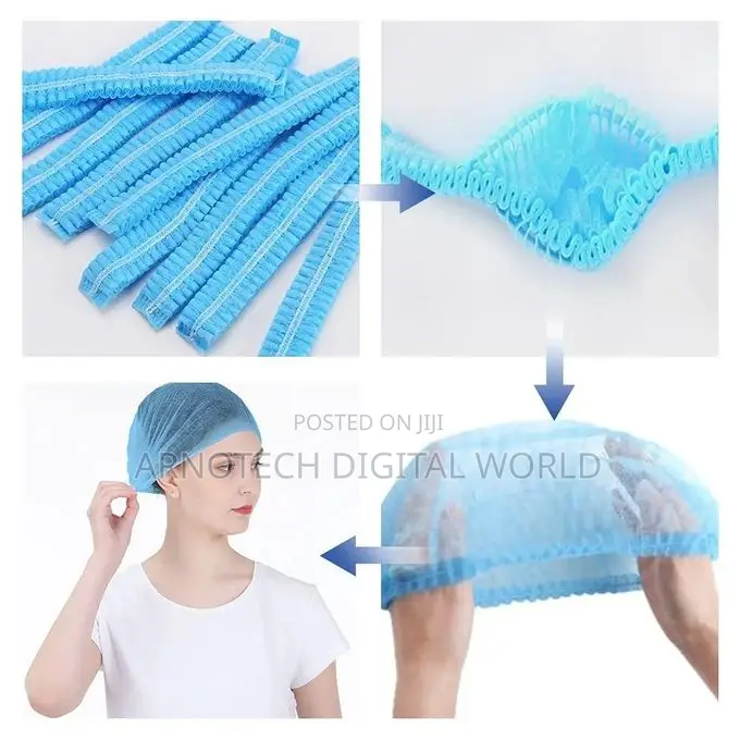 Disposable Hair Nets For Medical, Hospital, Food Industry Personnel