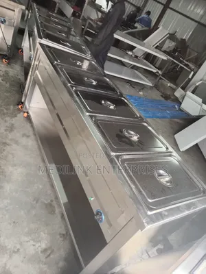 5-Insert Stainless Range Flatop Food Warmer