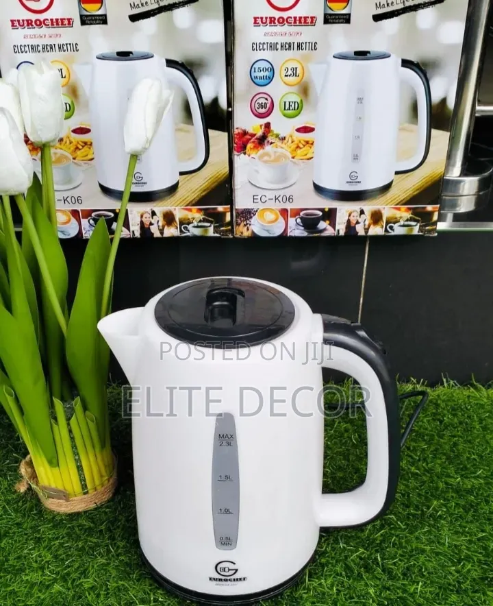 Eurochef Electric Kettle* Capacity 2.3 Litres