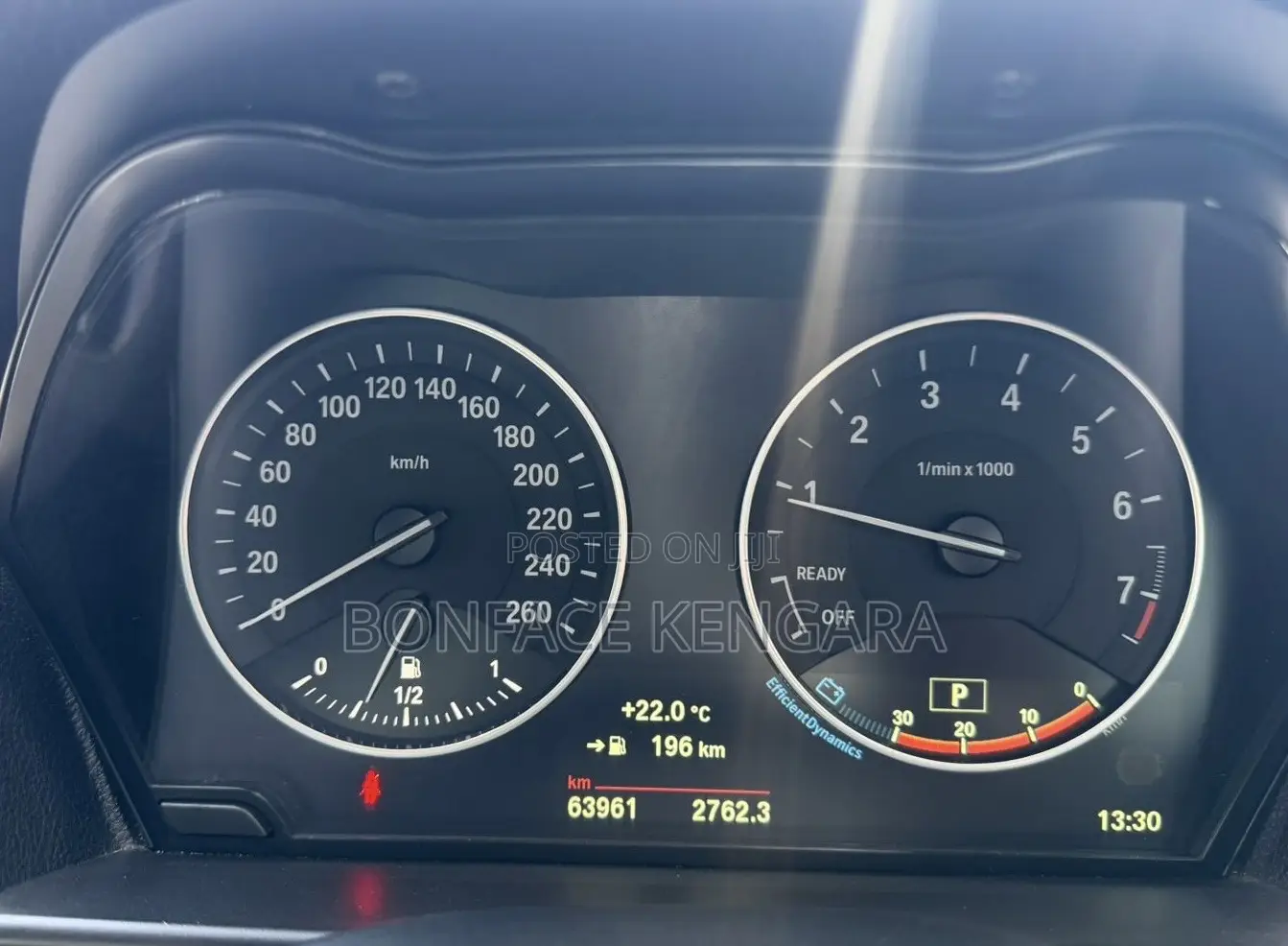 BMW 116i 2016 Red