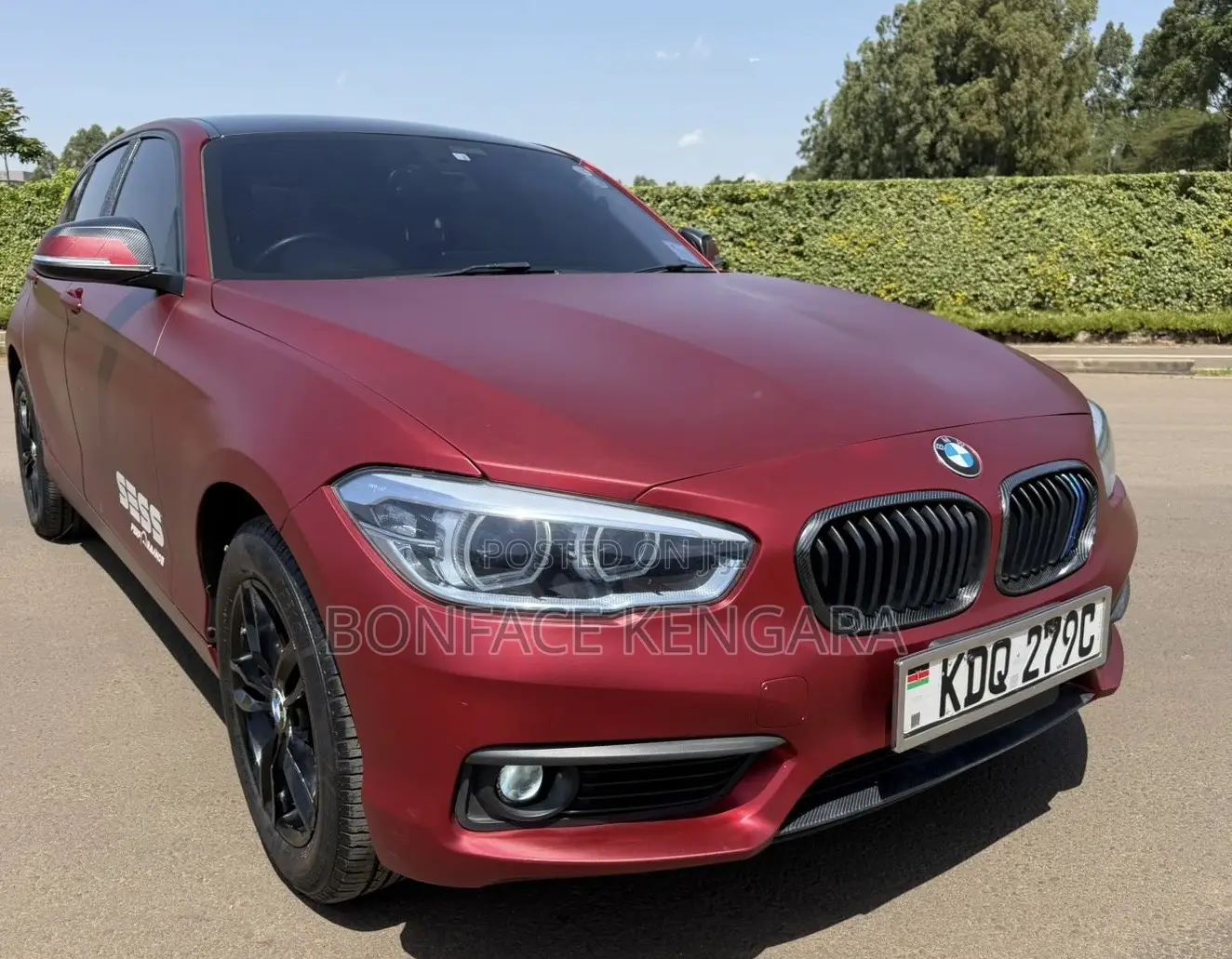 BMW 116i 2016 Red