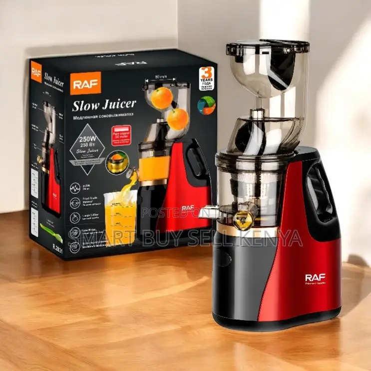 Easy Maintenance Raf 400ml Slow Juicer Juice Extractor