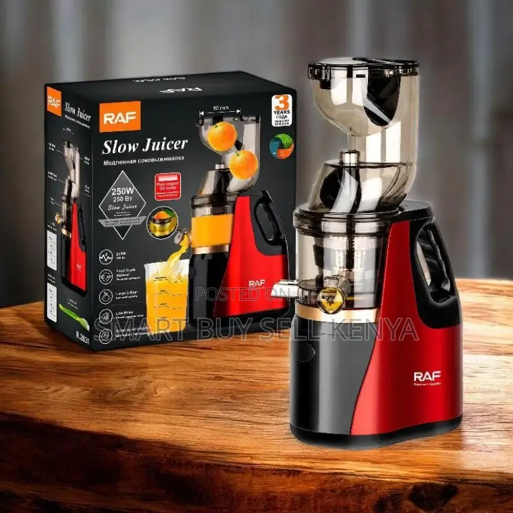 Strong Extraction Power Raf 400ml Slow Juicer Juice Extractor