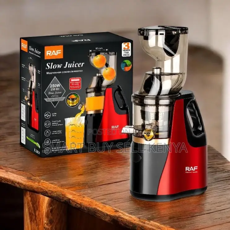 Enhanced Juice Quality Raf 400ml Slow Juicer Juice Extractor