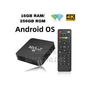 Android Tv Box 16 + 256gb Rom Ultra Hd Wifi Smart Set Top Box