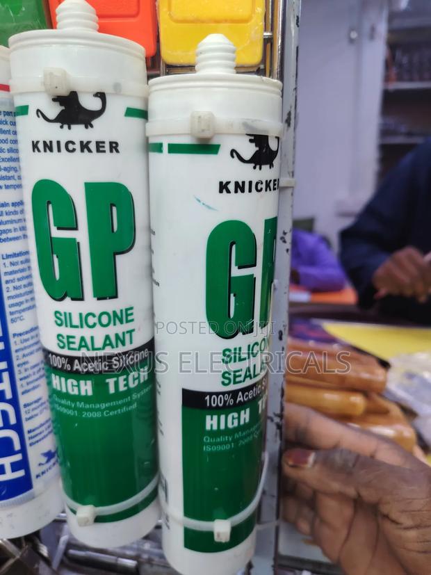 Silicone Gp Clear Black