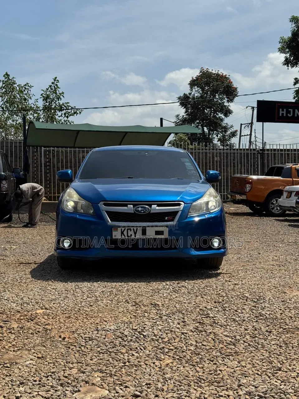 Subaru Legacy 2013 Blue