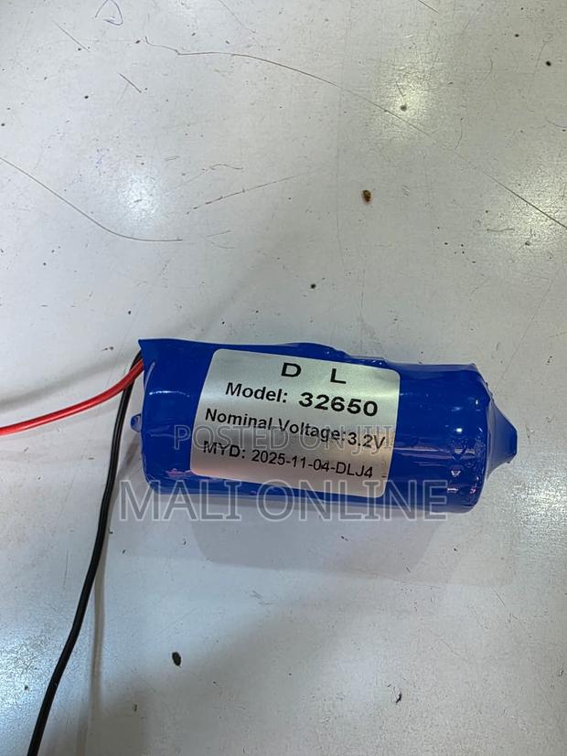 6ah Solar Lights Replacement Battery 3.2v Lithium Battery 1-Pack