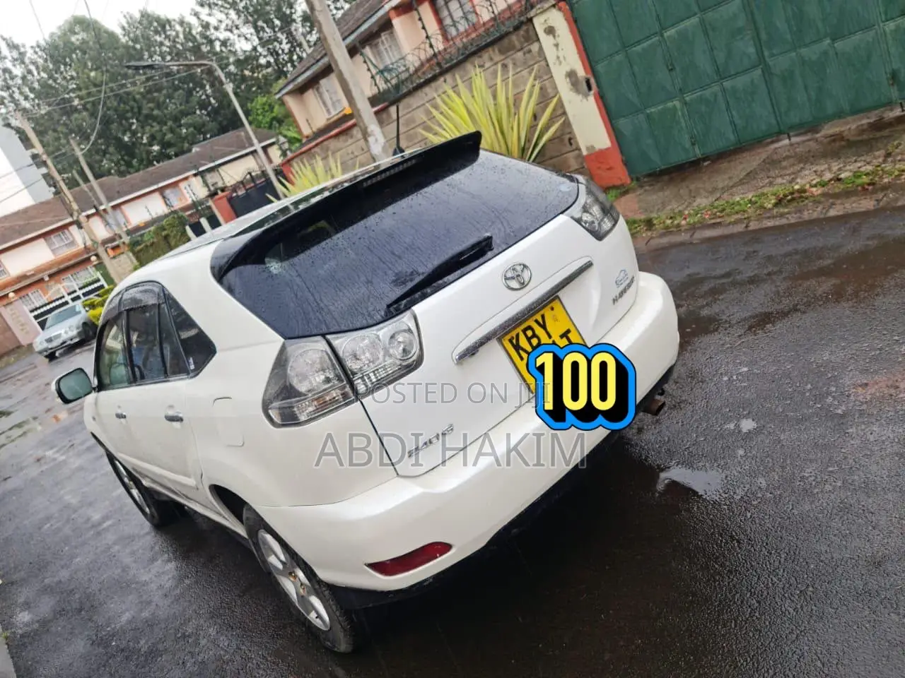 Toyota Harrier 2007 White