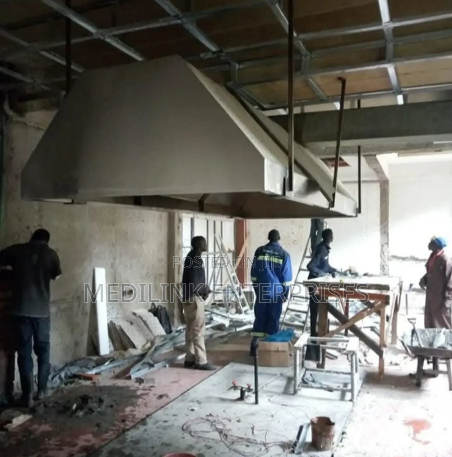 Customized Commercial Kitchen Hood Installation
